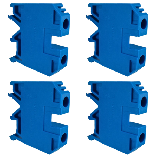 Kit Borne Sek Azul | Cabo 6,0mm 100 Peças